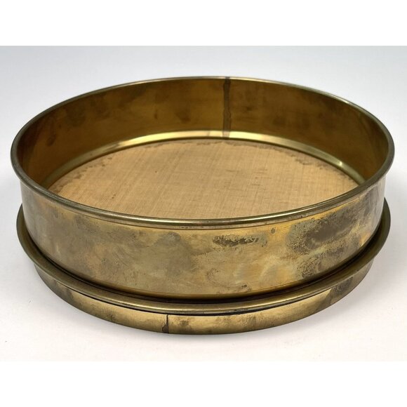 SANPO Brass Standard Full TESTING-SIEVE #355 355U 250mm Diameter I.S.O Tokyo - Picture 3 of 7